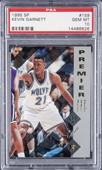 1995-96 SP #159 Kevin Garnett Rookie Card - GEM MT 10